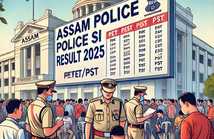 Assam Police SI Result 2025 Declared: Direct Link, PET/PST Schedule & Admit Card Details