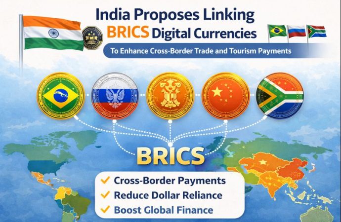 India Proposes Linking BRICS Digital Currencies to Enhance Cross-Border Payments