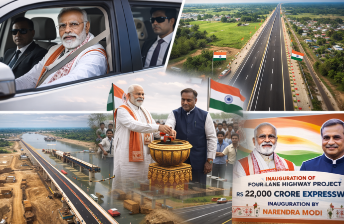 Expressway Boost in Assam: PM to Launch ₹22,000 Cr Project