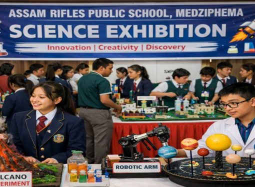 Assam School Organises Science Exhibition in Nagaland